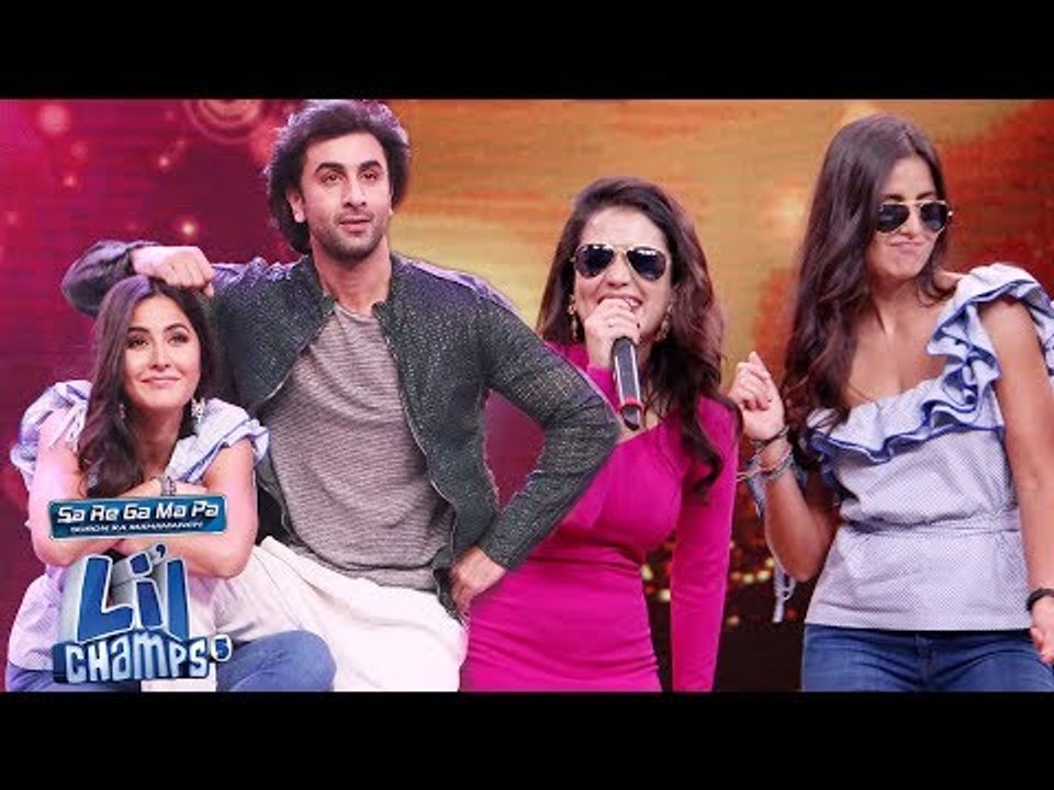 Katrina और Ranbir Jagga Jasoos के Promotion के लिए पहुंचे Sa Re Ga Ma Pa Li'l Champs Season 6 पर