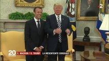 Macron-Trump : après les chaleureuses retrouvailles, la mésentente cordiale