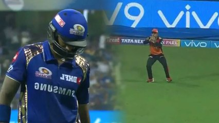 IPL 2018 MI vs SRH: Suryakumar Yadav out for 34, Mumbai in trouble | वनइंडिया हिंदी