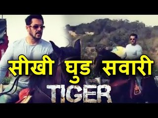 Salman Khan ने Tiger Zinda Hai के लिए ली घुड सवारी की Special Training
