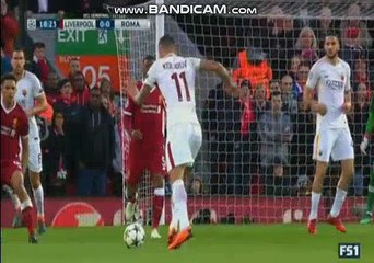 Aleksandar Kolarov Hits The Post HD - Liverpool 0-0 AS Roma 24.04.2018