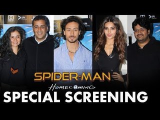 Spider-Man: Homecoming Special Screening | Tiger Shroff, Chetan Bagat