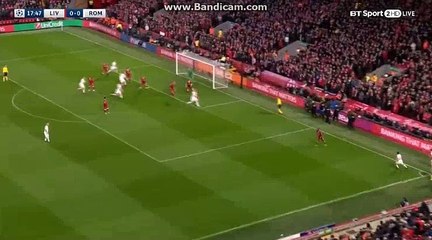 Aleksandar Kolarov Hits The Post HD - Liverpool 0-0 AS Roma 24.04.2018