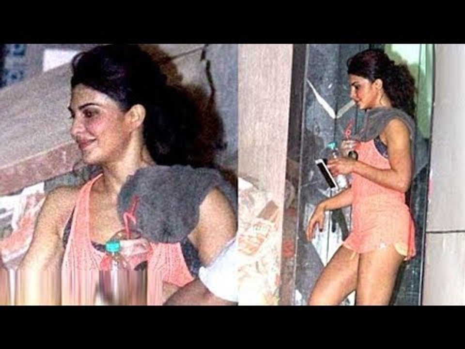 Jacqueline Fernandez देखीगई Gym Bandra में