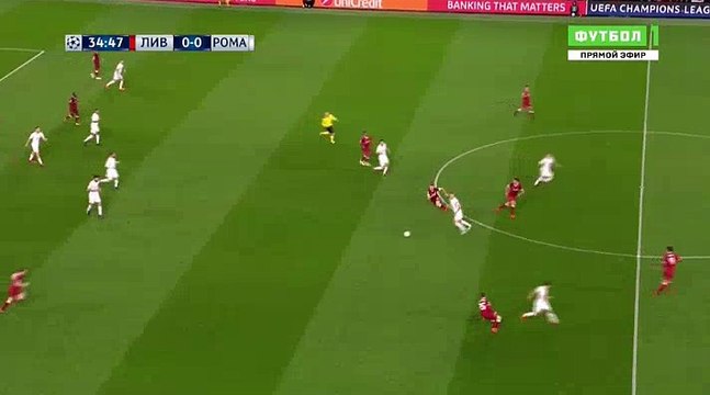Mohamed Salah Goal HD - Liverpool	1-0	AS Roma 24.04.2018