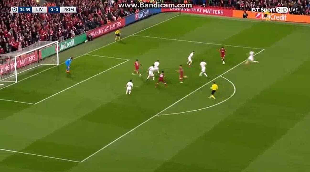 Mohamed Salah   GOAL     HD - Liverpool 1-0 AS Roma 24.04.2018