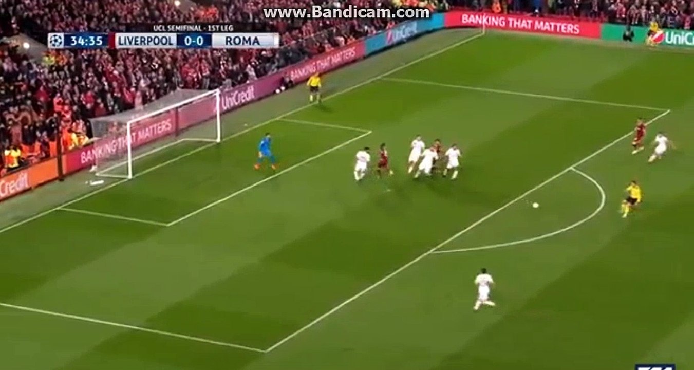 Mohamed  Salah  Super Goal  Liverpool  1  -  0  AS  Roma  24.04.2018