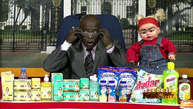 RUBRIQUE MACKY SALL & ALY NGOUILLE NDIAYE dans KOUTHIA SHOW du 24 Avril 2018