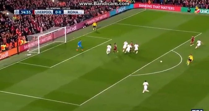 Mohamed Salah Super Goal Liverpool 1 - 0 AS Roma 24.04.2018