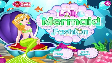 Lolly vai ser uma linda sereia - Jogos para Crianças