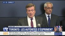 Voiture bélier: le maire de Toronto John Tory présente ses condoléances aux proches des victimes