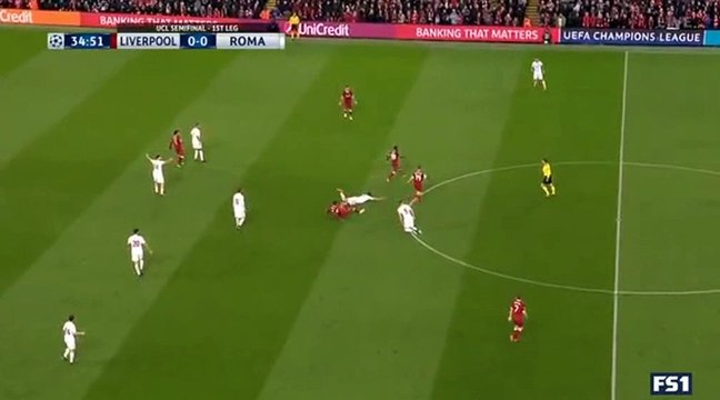 Mohamed Salah Goal HD - Liverpool	1-0	AS Roma 24.04.2018