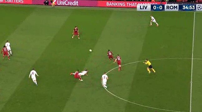 Mohamed Salah Goal - Liverpool 1-0 Roma - 24.04.2018 ᴴᴰ