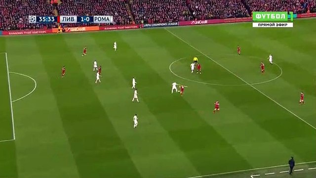 Mohamed Salah Goal HD - Liverpool	1-0	AS Roma 24.04.2018