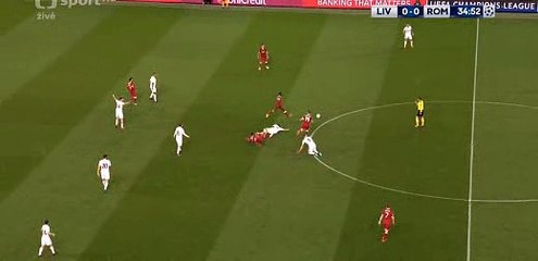 Mohamed Salah Goal HD -  Liverpool	1-0	AS Roma 24.04.2018