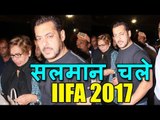Salman Khan दिखाई दिए Mumbai Airport पर | गए NEW YORK IIFA 2017 के लिए