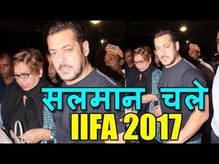 Salman Khan दिखाई दिए Mumbai Airport पर | गए NEW YORK IIFA 2017 के लिए