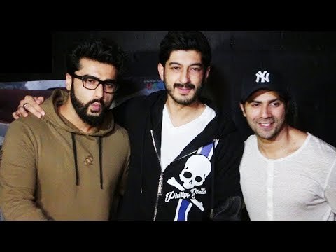 Varun Dhawan और Arjun Kapoor पोहचे Raagdesh मूवी की Screening पर
