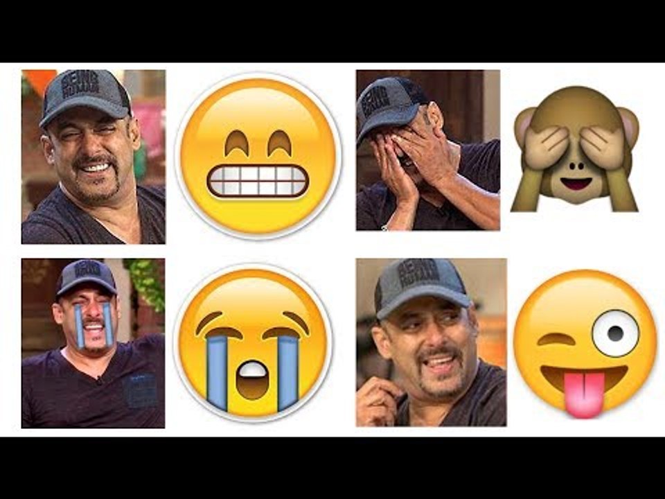 Salman Khan ने अपनी अलग अलग मुस्कुराहटो Celebrate किया World Emoji Day