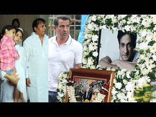 Inder Kumar की प्राथना सभा पर पहुचे Bollywood Celebrities