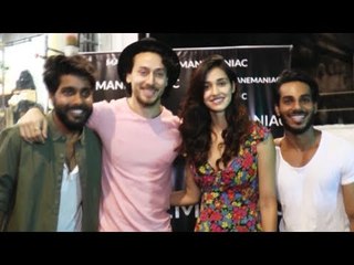 Tiger Shroff  के साथ  Disha Patani पहुंचे Amit Thakur Saloon के Launch पर