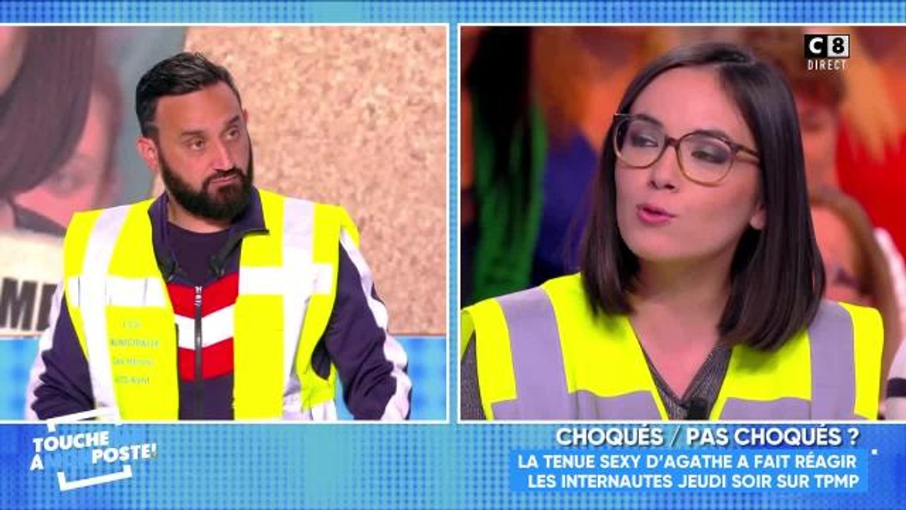 TPMP : Agathe Auproux revient sur la polémique autour de sa robe sexy