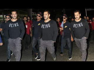 Salman Khan Tiger Zinda Hai की Morocco Shoot ख़तम  करके Mumbai लौटे