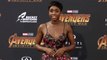 Lashana Lynch “Avengers Infinity War” World Premiere Purple Carpet