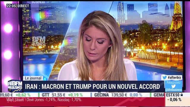 Le journal de l'afterbusiness : Nucléaire iranien, Emmanuel Macron et Donald Trump sont favorables à un nouvel accord - 24/04