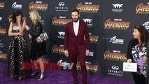 Ross Marquand “Avengers Infinity War” World Premiere Purple Carpet