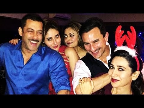 Salman Khan Celebrates CHRISTMAS With Kareena, Karisma & Saif