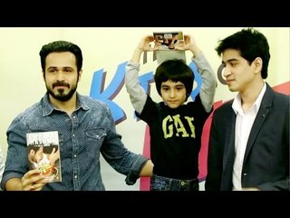 Emraan Hashmi With Son Ayan Who Fought CANCER @ The Kiss Of Life Book Launch