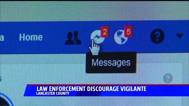 Law Enforcement Discourage Vigilante from Confronting Men He Believes are Child Predators