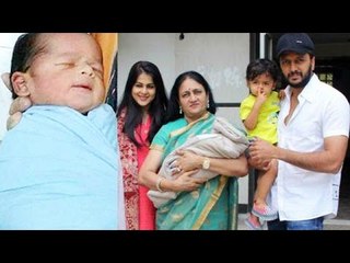Riteish & Genelia’s New Born Baby's EXCLUSIVE FIRST PIC