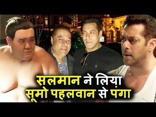 Salman DABANGG Tour के लिए पोहचे UK , Sumo Wrestler के साथ किया नया AD शूट | Dixcy Scott.