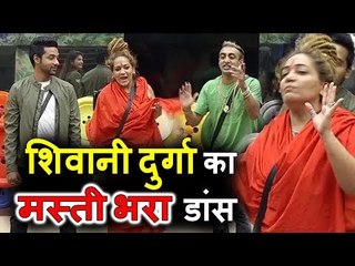 Salman के Show पर Shivani Durga का CRAZY DANCE Akash Dadlani RAP के संग