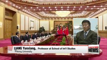 how does China view upcoming inter-Korean summit?
