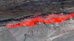 Lava Lake at Hawaii's Kilauea Volcano Overflows