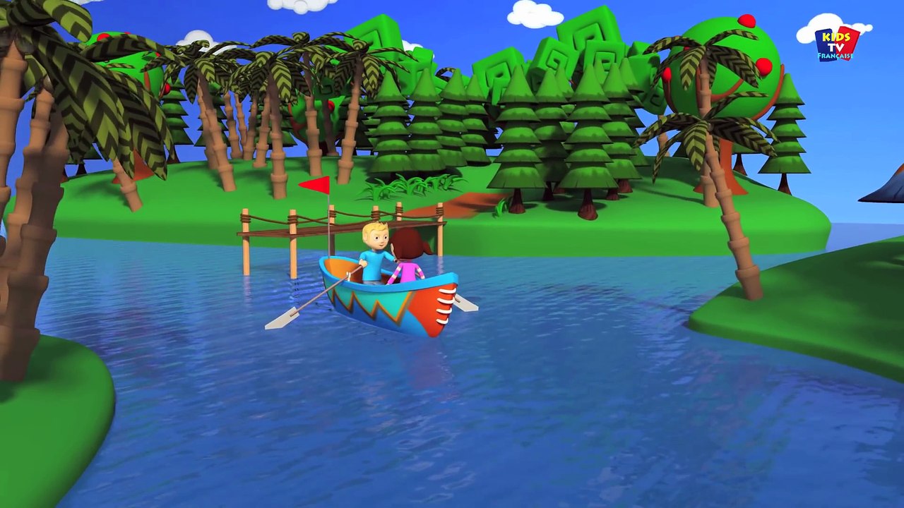 Head, Shoulder, Knees & Toes - tête, épaules, les genoux et les orteils - comptines compilation de