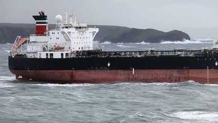 British Robin departure from Milford Haven - 15-01-15
