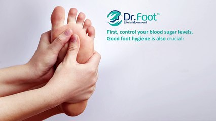 How to avoid foot problems in diabetic person