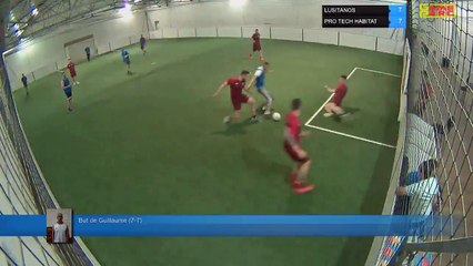 But de Guillaume  (7-7) - LUSITANOS Vs  PRO TECH HABITAT - 24/04/18 20:00 - LIGUE 1