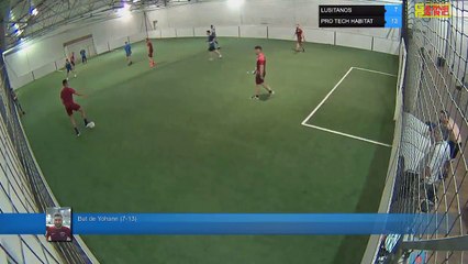 But de Yohann (7-13) - LUSITANOS Vs  PRO TECH HABITAT - 24/04/18 20:00 - LIGUE 1