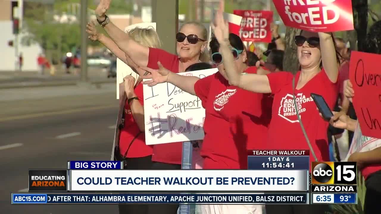 With walkout looming, is there a last minute chance for prevention?