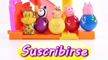 Mejores Videos Para Niños Aprendiendo Colores - Peppa Pig Weebles Amusement Park Learning