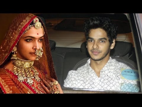 Shahid Kapoor का भाई Ishaan Khattar पोहचे Deepika Padukone के Success पार्टी पर | Padmavati