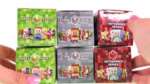 Abriendo 6 Cajas de Minecraft Series 1 2 y 3  Videos de Mine Craft Para Niños Por DCTC