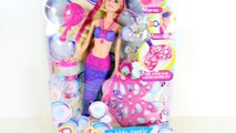Sirena Cola de Burbujas Muñeca Barbie  Como Hacer Burbujas con Barbie   Princesa de las Perlas