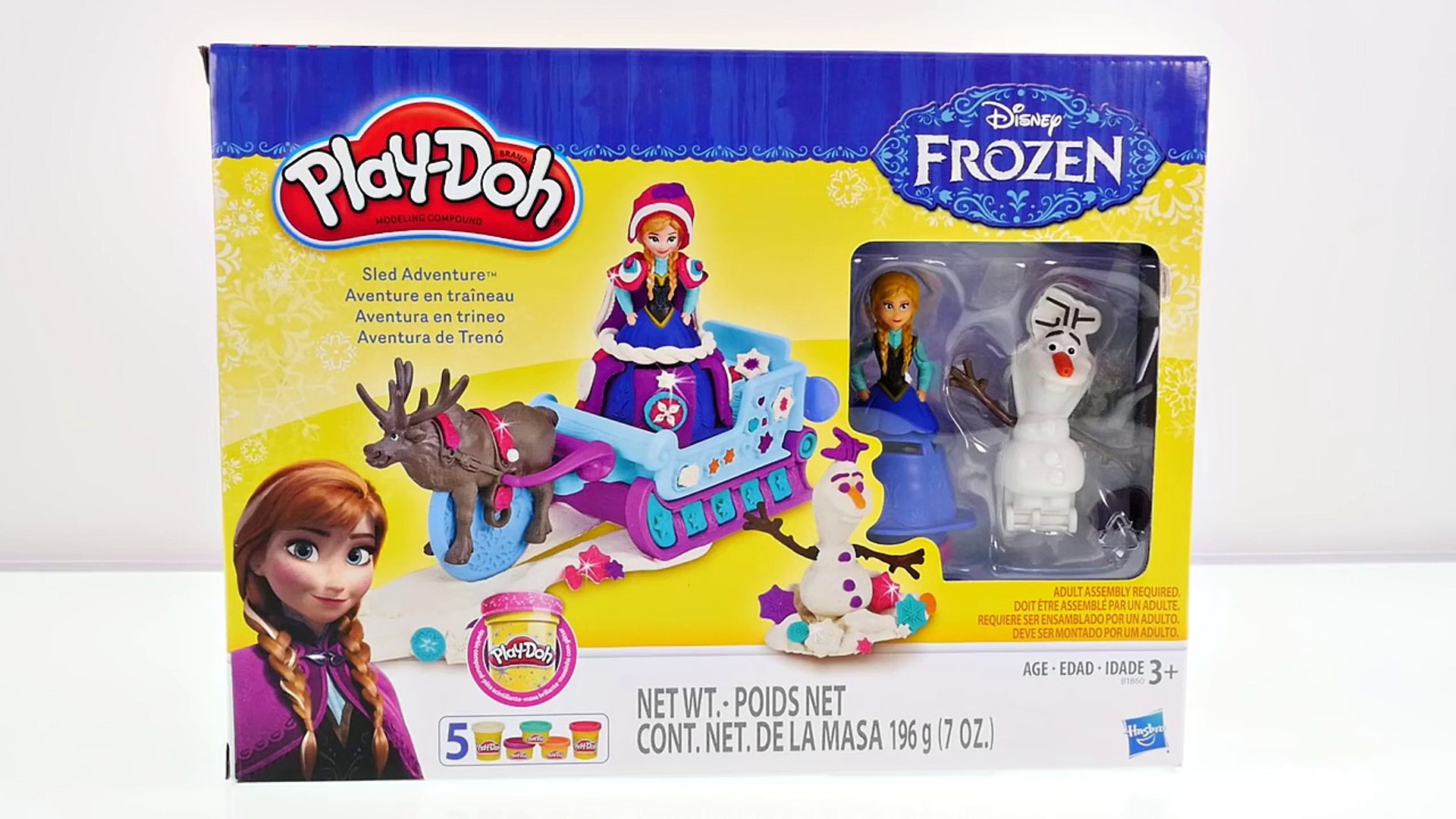 plastilina play doh de frozen