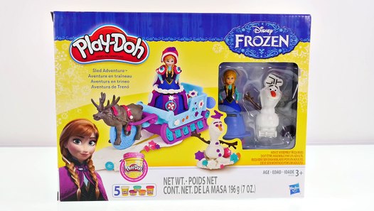 frozen plastilina play doh